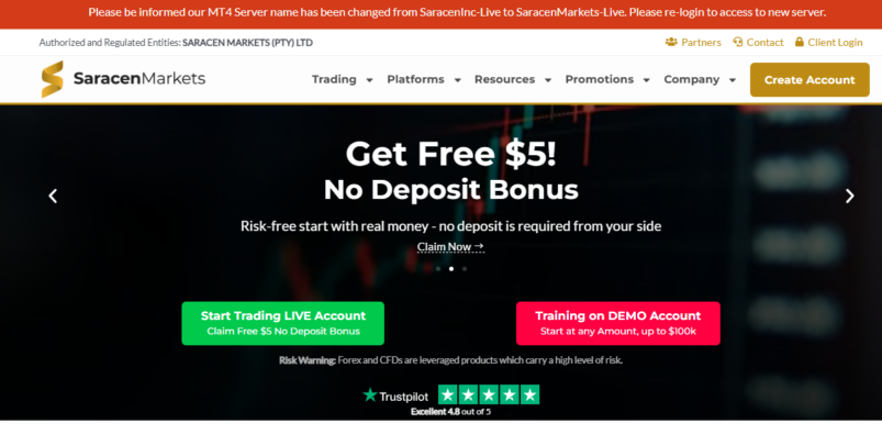 SaracenMarkets Review